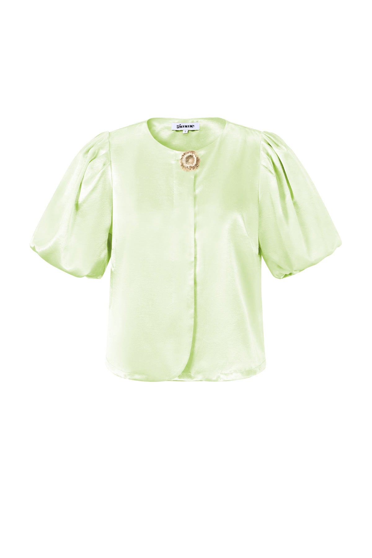 Statement-Top mit Puffärmeln