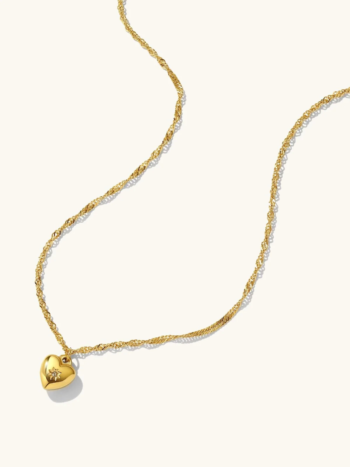 Heartbeat Halskette Gold