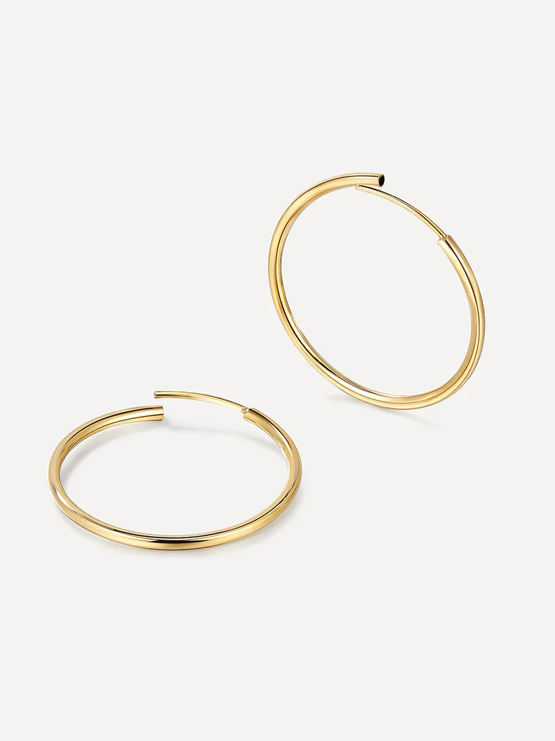 Slim Hoop Large Ohrringe