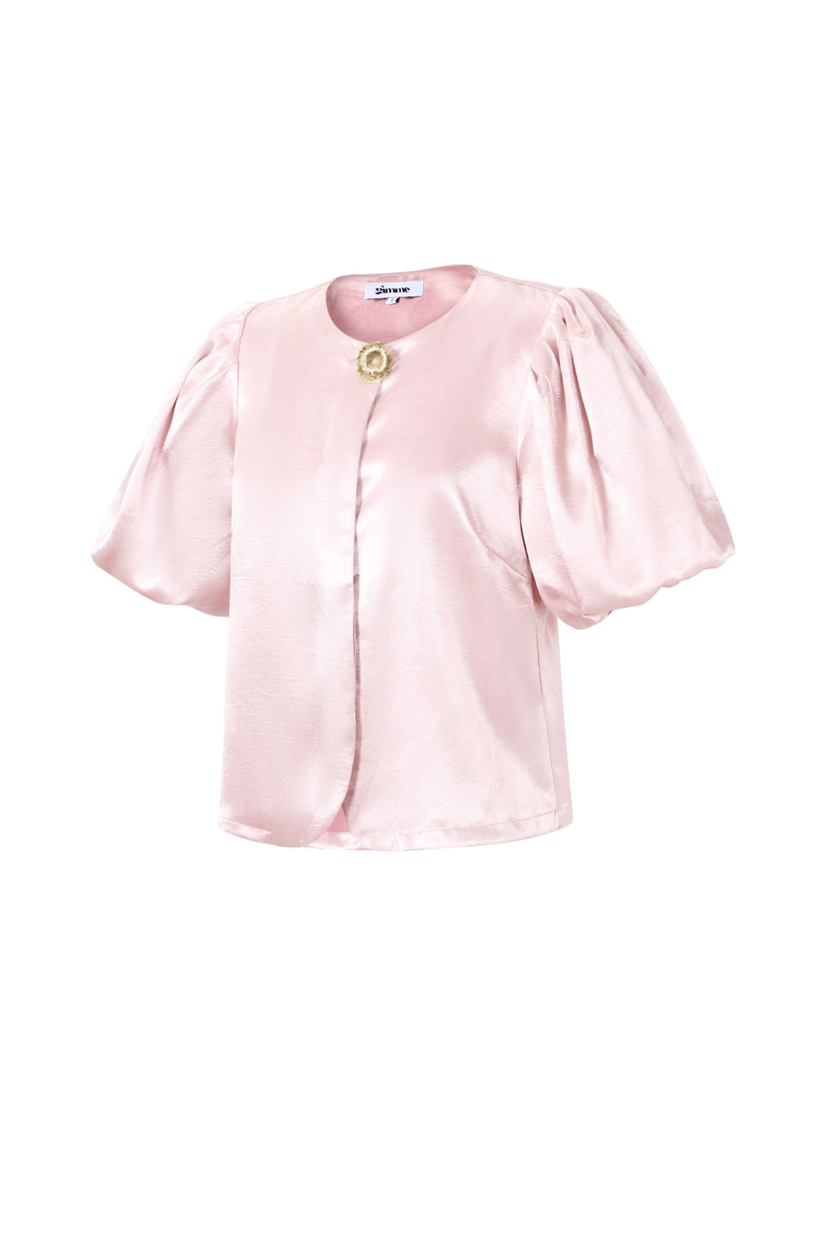 Statement-Top mit Puffärmeln