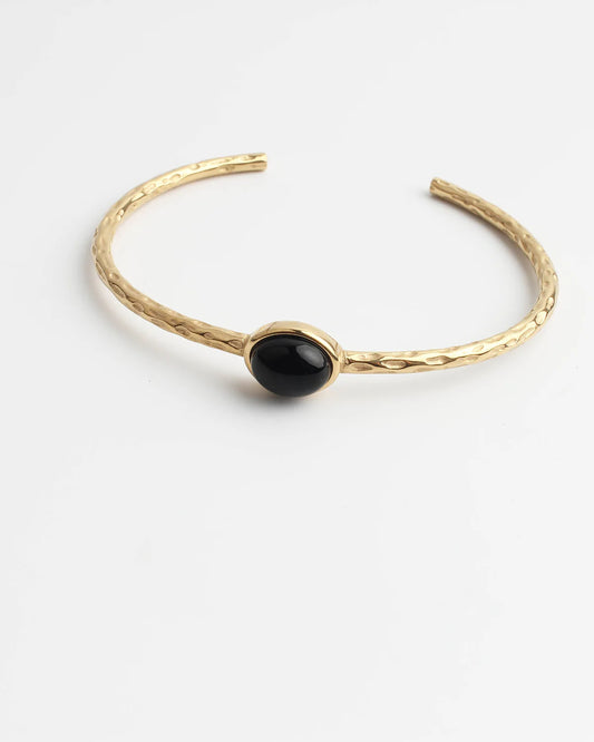 Florine - Armband - Naturstein - Edelstahl
