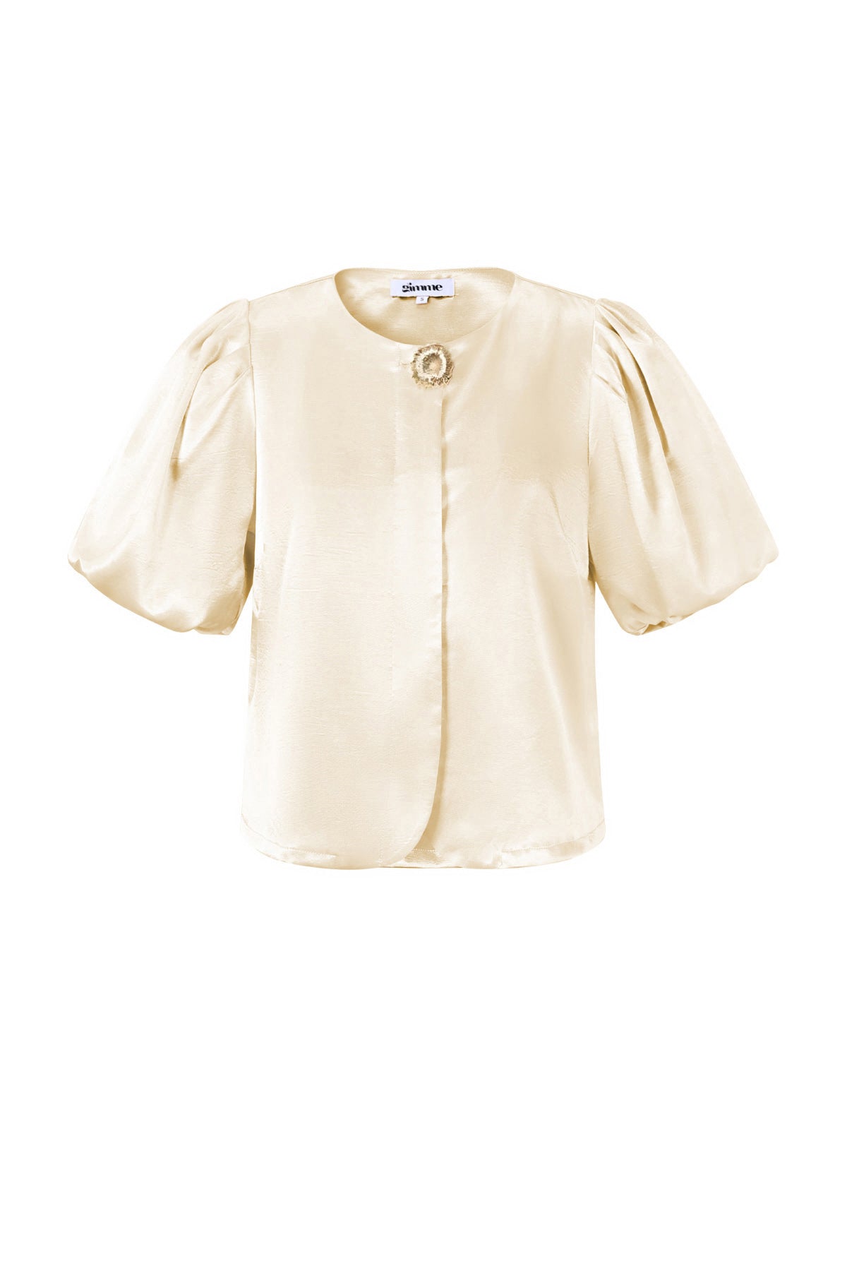 Statement-Top mit Puffärmeln
