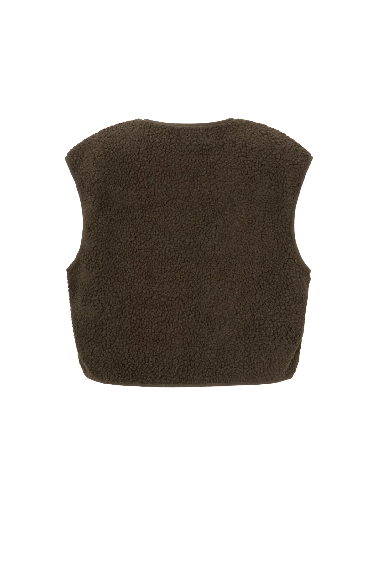 Flauschige Teddyweste
