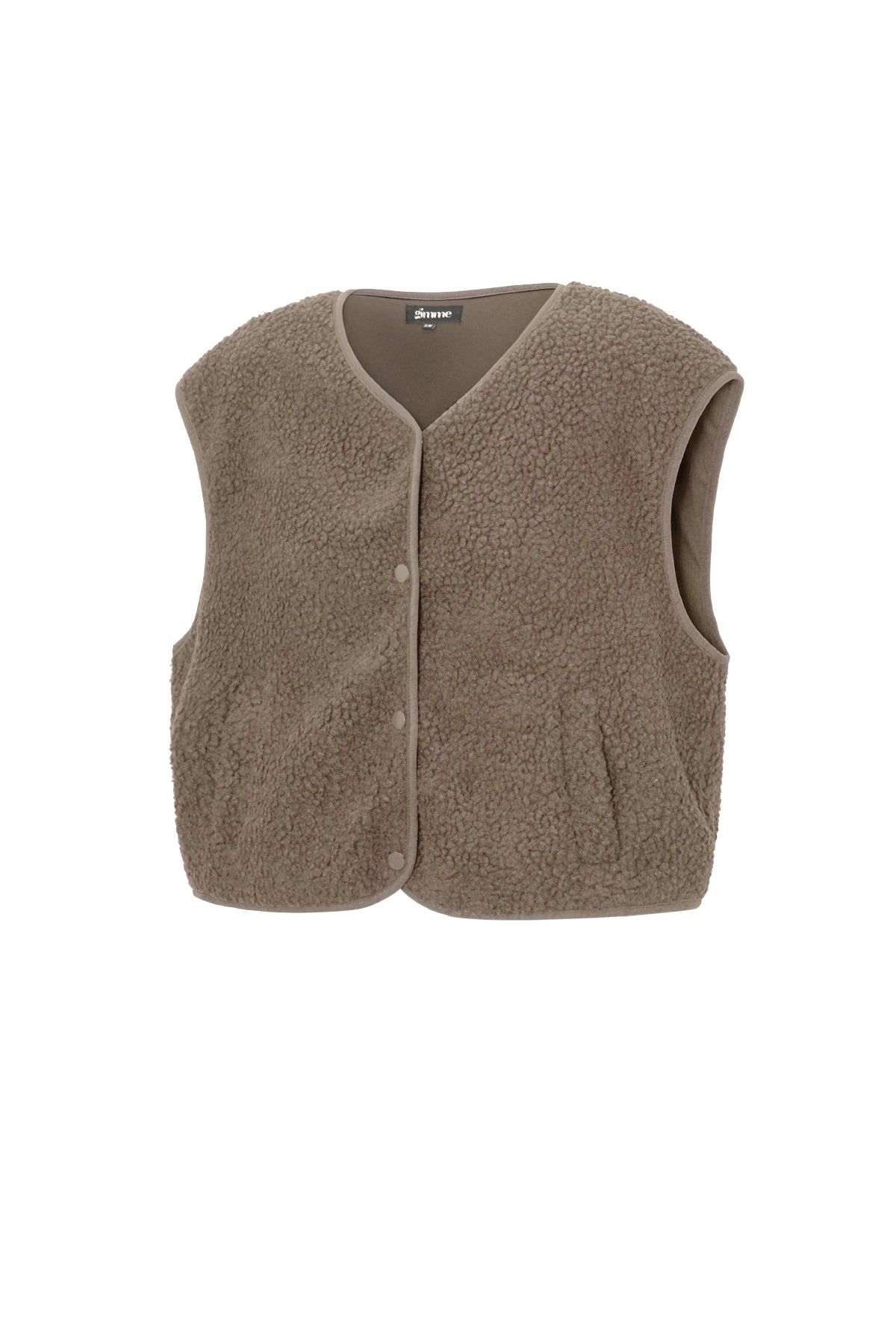Flauschige Teddyweste