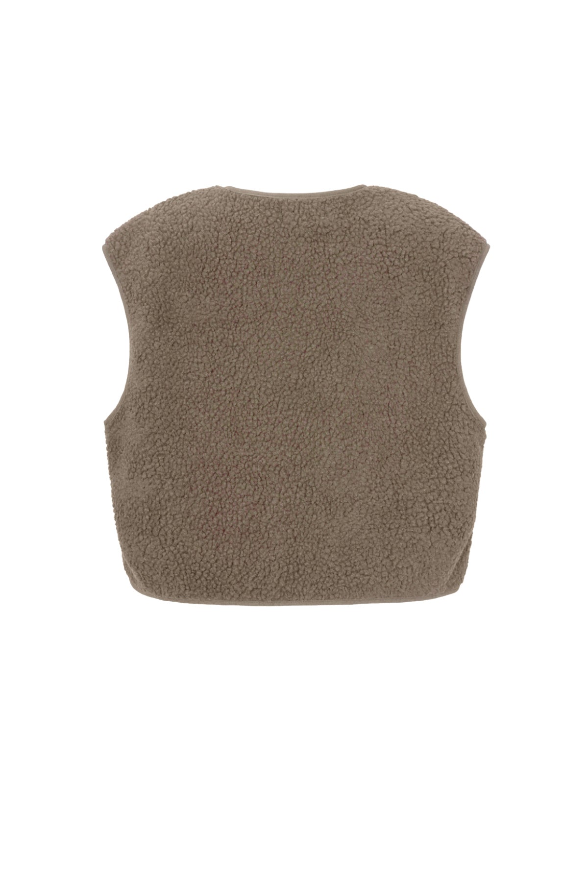 Flauschige Teddyweste