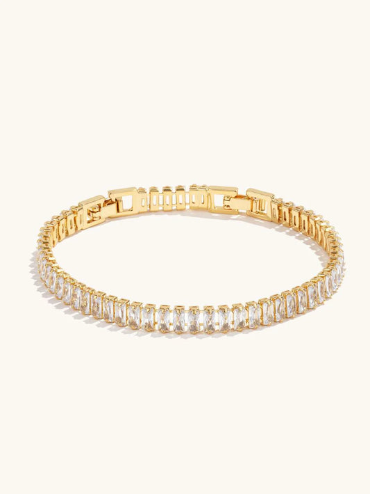 Mehrfarbig Armband Gold
