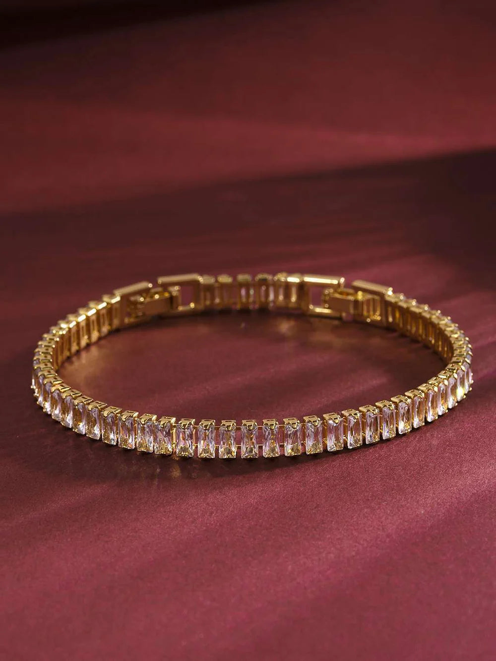 Mehrfarbig Armband Gold