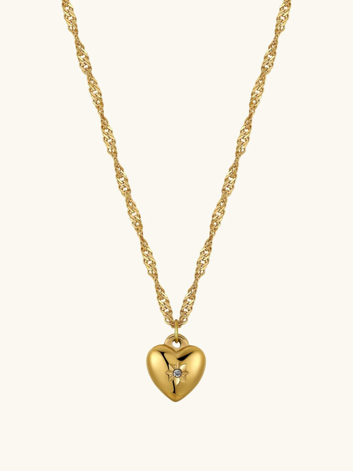 Heartbeat Halskette Gold