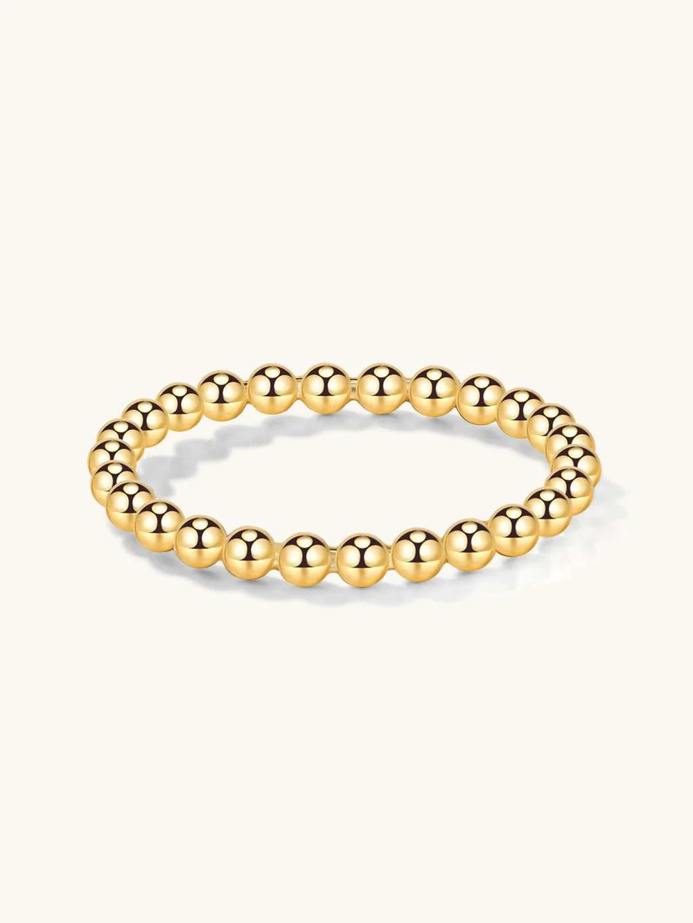 Bullet Ring Gold Klassischer Stil