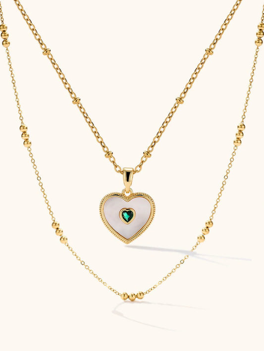 Love and Happiness Kette Schmuck Set