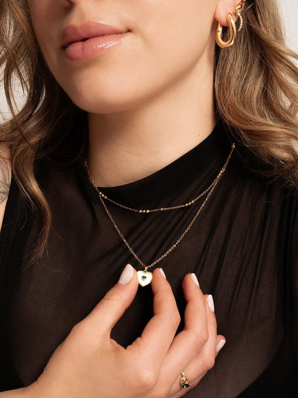 Love and Happiness Kette Schmuck Set