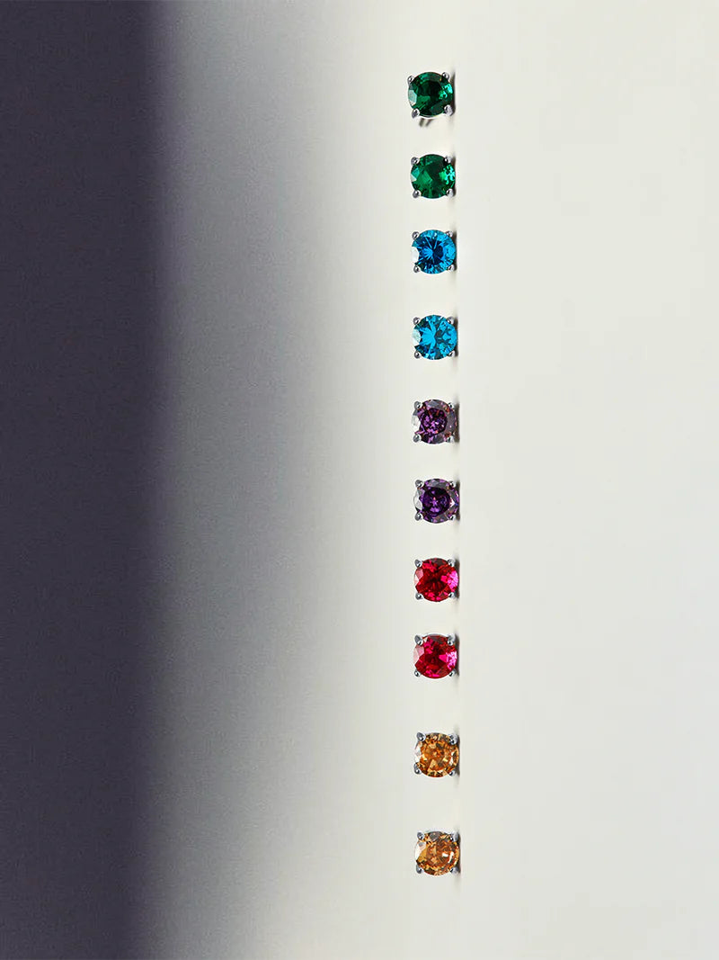 Purple ohrstecker Frauen