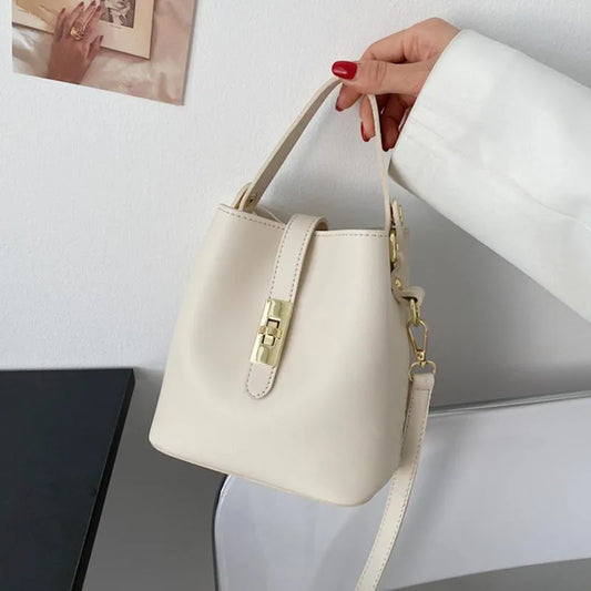Abendtaschen Damen Beige gelbe Schulter Freizeit Messenger Mini Handtasche Solid Color Handy Party