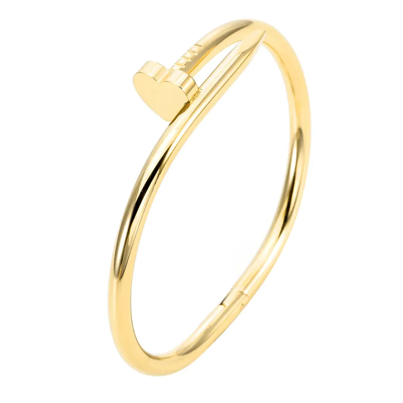 ✨ Luxuriöses Designer-Armband – Unisex Titanstahl Armreif ✨