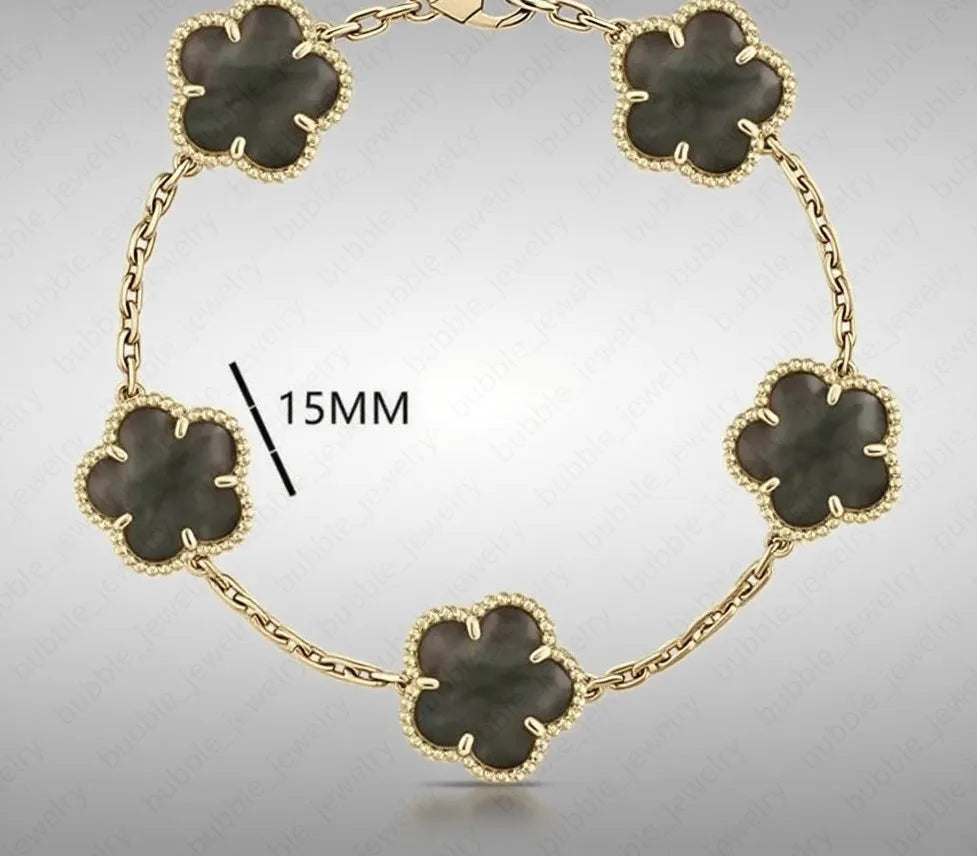 ⭐️Exklusives Klee-Armband – Designer-Schmuck für Damen ⭐️