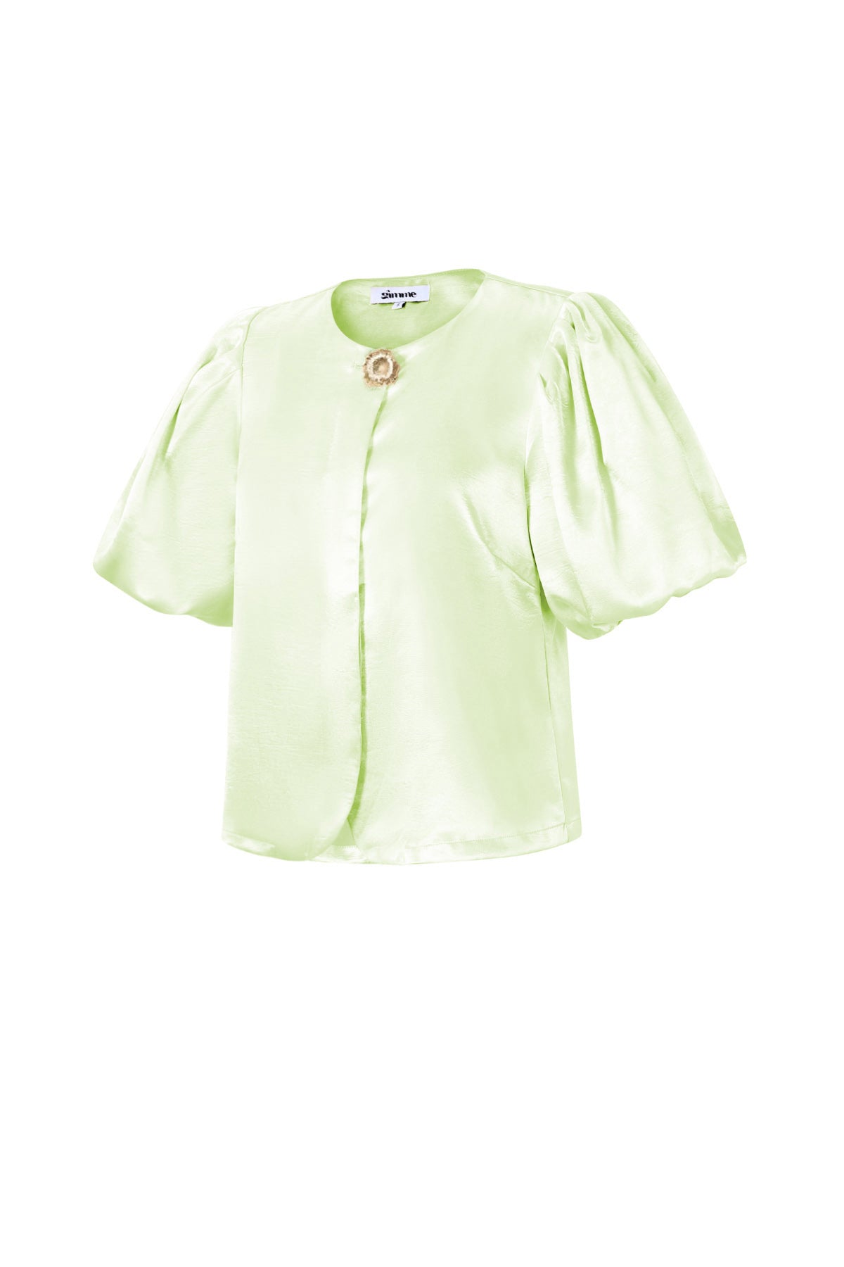 Statement-Top mit Puffärmeln