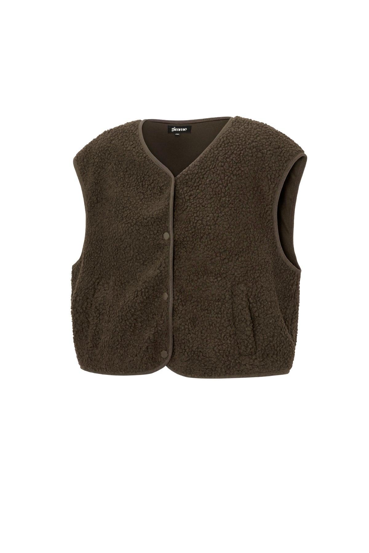 Flauschige Teddyweste