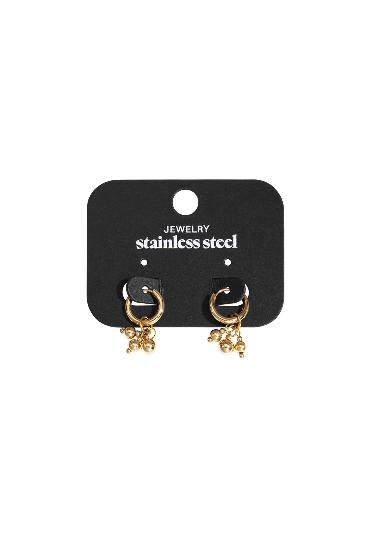 Edelstahl Tropfen Ohrringe unregelmäßige form Casual Täglich Einfache Serie frauen schmuck